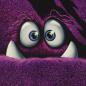 Preview: Taschenpanel ca. 1m Monsta Lila by Thorsten Berger von Swafing